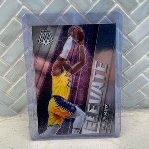 2020-21 Panini Mosaic #23 LeBron James ELEVATE INSERT Los Angeles Lakers NBA